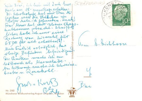 Schaeferhund Deutscher German Shepard allemand-- Der Kamerad Nr. 2182 – Bild 2