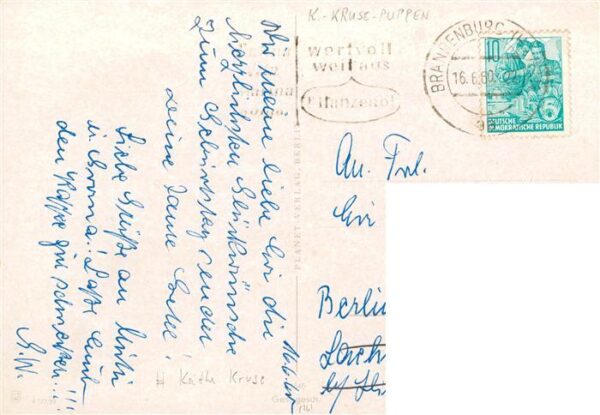 Kruse Kaethe Puppen Klavier – Bild 2