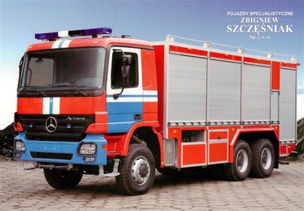 Feuerwehr Fire-Brigade Pompiers Bomberos Mercedes Benz Actros 3336A 6*6