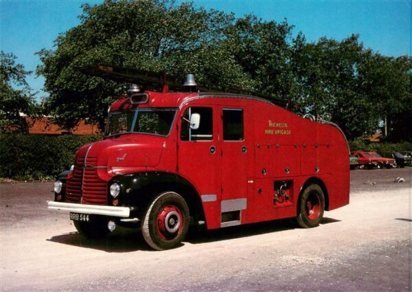 Feuerwehr Fire-Brigade Pompiers Bomberos Derbyshire Fire Service 1952 Leyland