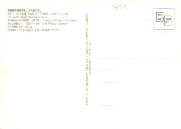 Kandel Breisgau Berghotel Kandel – Bild 2