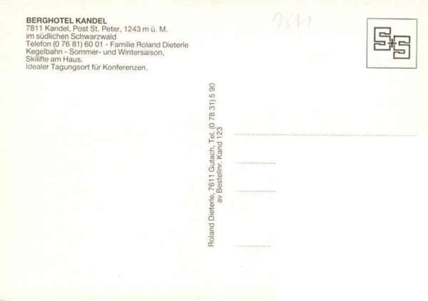 Kandel Breisgau Berghotel Kandel – Bild 2