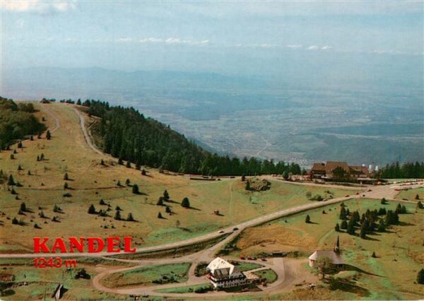 Kandel Breisgau Berghotel Kandel Fliegeraufnahme