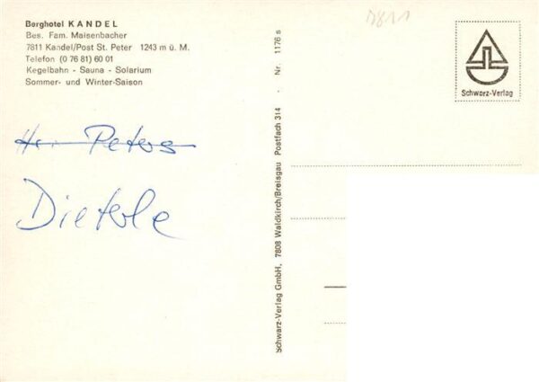 Kandel Breisgau Berghotel Kandel – Bild 2
