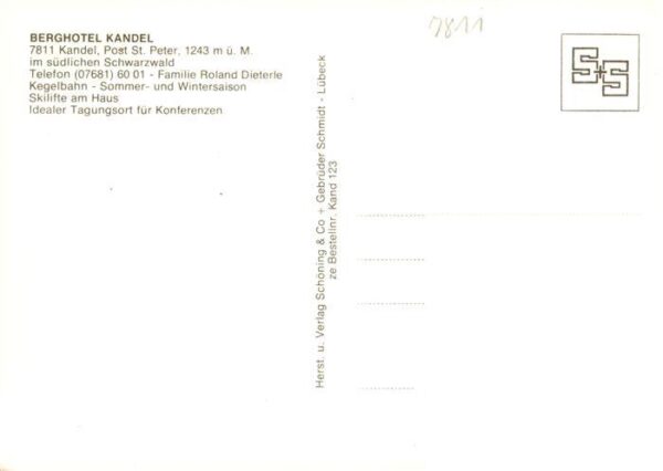 Kandel Breisgau Berghotel Kandel – Bild 2