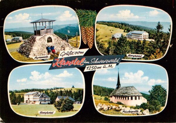 Kandel Breisgau Pyramide Berghotel St Pius Kapelle