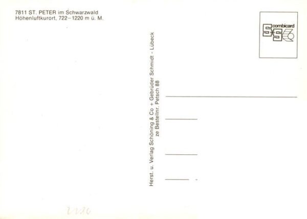 St Peter Schwarzwald Seminar und Pfarrkirche Selbstklebende Autoplakette – Bild 2