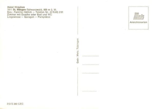 St Maergen Hotel Hirschen Freiterrasse – Bild 2