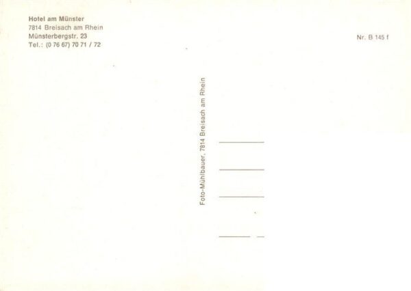Breisach Rhein Hotel am Muenster Fahrgastschiff – Bild 2