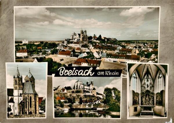 Breisach Rhein Panorama Stephansmuenster Inneres