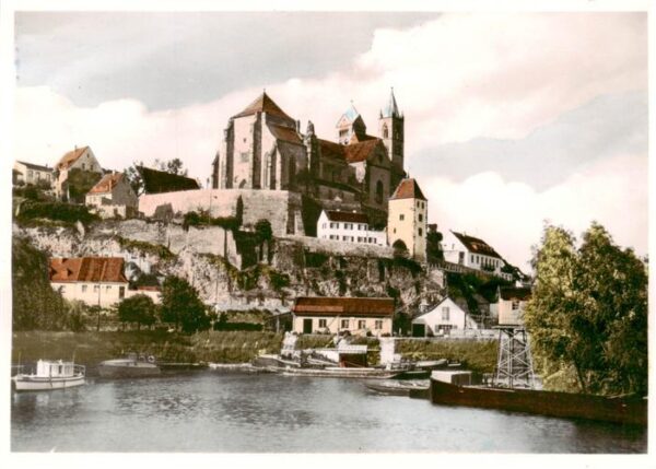 Breisach Rhein Stephansmuenster Rheinpartie