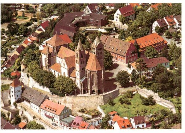 Breisach Rhein St. Stephansmuenter mit Oberstadt