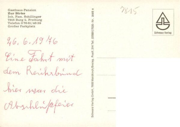 Hoellental Schwarzwald Hirschsprung Gasthaus Birke Gastraum – Bild 2