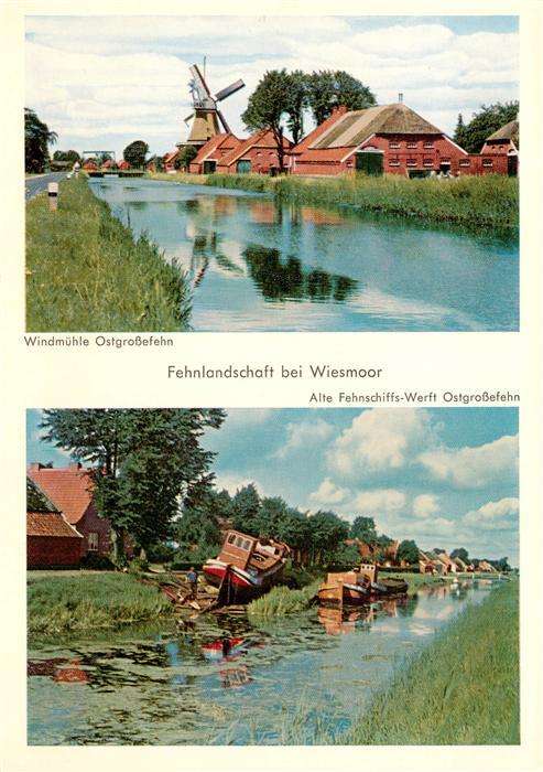 Ostgrossefehn Windmuehle Ostgrossefehn Alte Fehnschiffs Werft