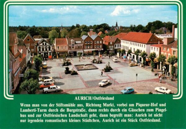 Aurich Ostfriesland Marktplatz