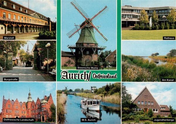 Aurich Ostfriesland Marstall Burgstrasse Ostfriesische Landschaft Steensche Mueh