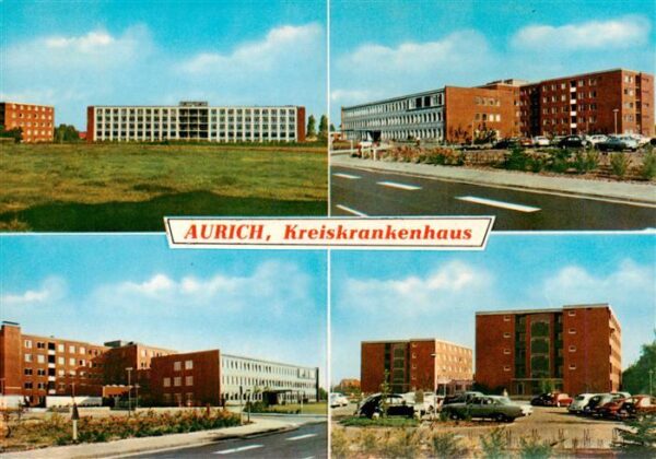 Aurich Ostfriesland Kreiskrankenhaus Teilansichten
