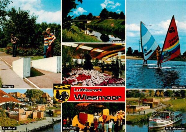 Wiesmoor Minigolf Am Markt Fehnkanal Blumenhalle Bluetenfest Ottermeer MS Moorni