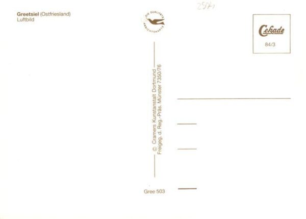 Greetsiel Fliegeraufnahme – Bild 2