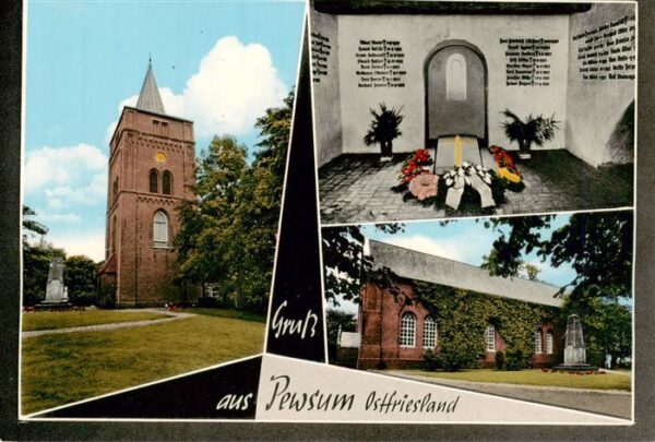 Pewsum Kirche Inneres Park
