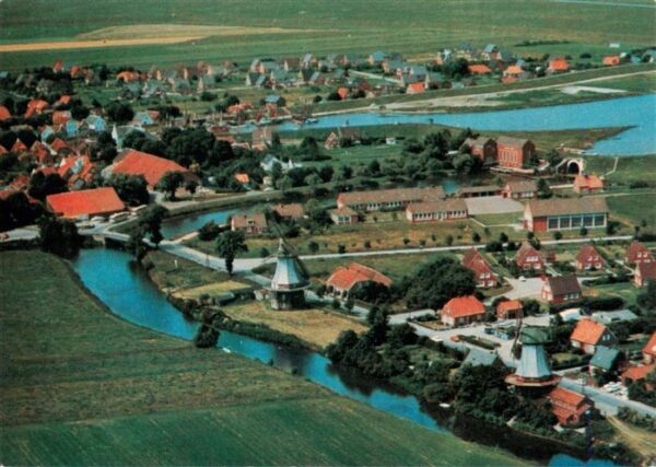 Greetsiel Fliegeraufnahme