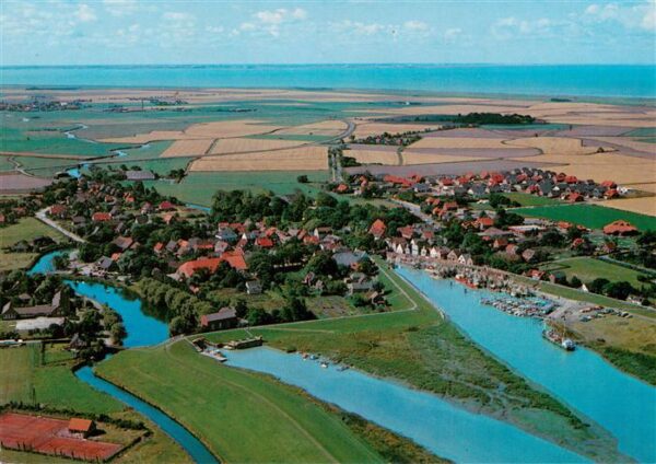 Greetsiel Fliegeraufnahme
