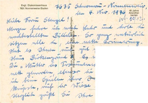 Nonnenweier Schwanau Ev Diakonissenhaus Eingang Teilansichten – Bild 2