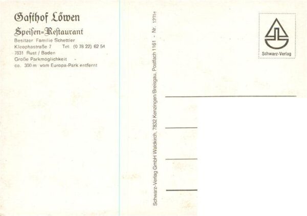 Rust Ortenaukreis Gasthof Loewen Gastraeume – Bild 2