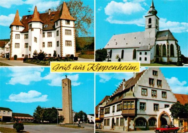 Kippenheim Schloss Schmieheim Kirchen Rathaus