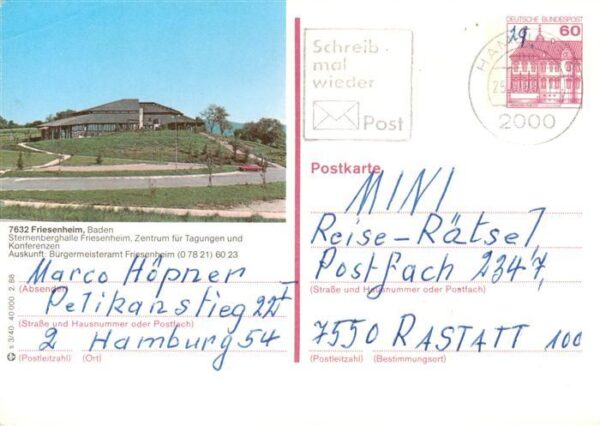 Friesenheim Baden Sternenberghalle