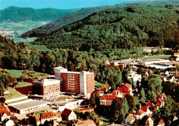 Lahr Baden Fliegeraufnahme mit Krankenhaus