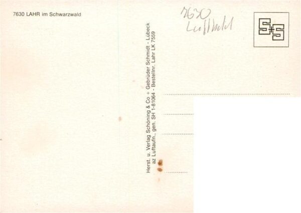Lahr Baden Fliegeraufnahme – Bild 2