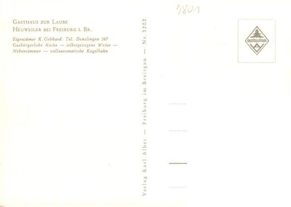 Heuweiler Gasthaus zur Laube Gastraum – Bild 2