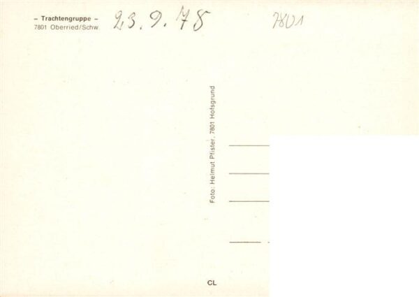 Oberried  Breisgau Schwarzwald Trachtengruppe – Bild 2