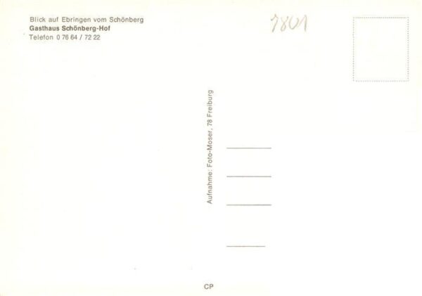 Ebringen Breisgau Gasthaus Schoenberg Hof Kirche – Bild 2