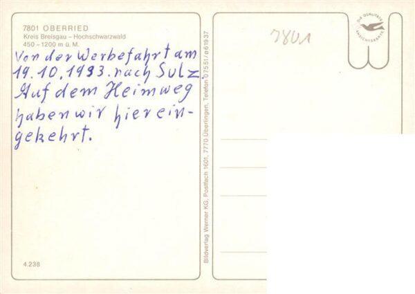 Oberried  Breisgau Schwarzwald Fliegeraufnahme – Bild 2