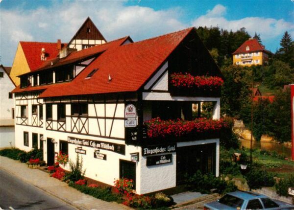 Waischenfeld Cafe Muehlbach Hotel zur Post Fliegenfischer Hotel