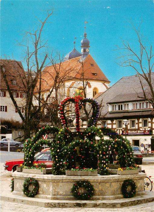 Heiligenstadt Oberfranken Osterbrunnen