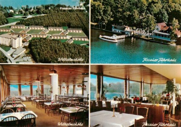 Eutin Restaurant Fissauer Faehrhaus am Kellersee Wilhelmshoehe Gastraeume