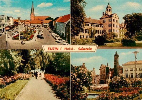 Eutin Marktplatz Schloss Kurpark
