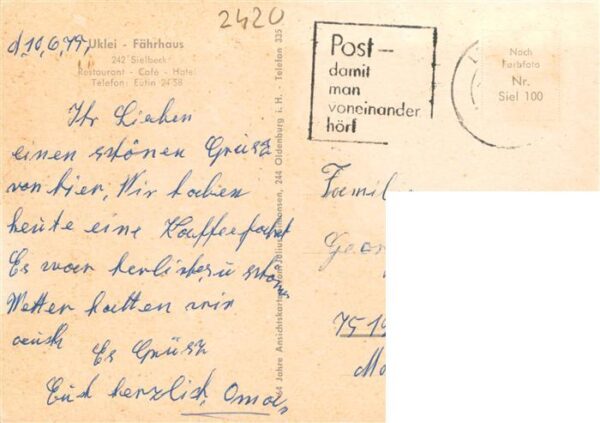 Uklei Sielbeck Faehrhaus – Bild 2