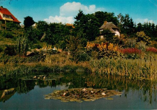 Malente-Gremsmuehlen Seerosenteich im Kurpark