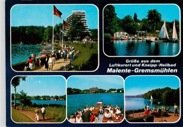 Malente-Gremsmuehlen Partien am Dieksee Promenade