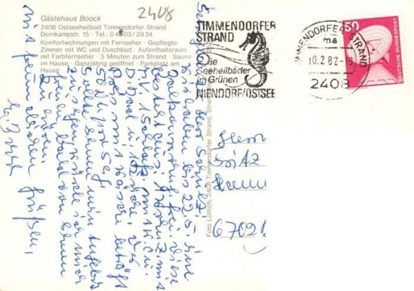 Timmendorfer Strand Timmendorferstrand Timmendorf Gaestehaus Boock Gaststube Zim – Bild 2