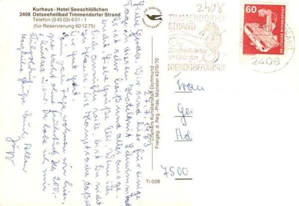 Timmendorfer Strand Timmendorferstrand Timmendorf Kurhaus Hotel Seeschloesschen – Bild 2