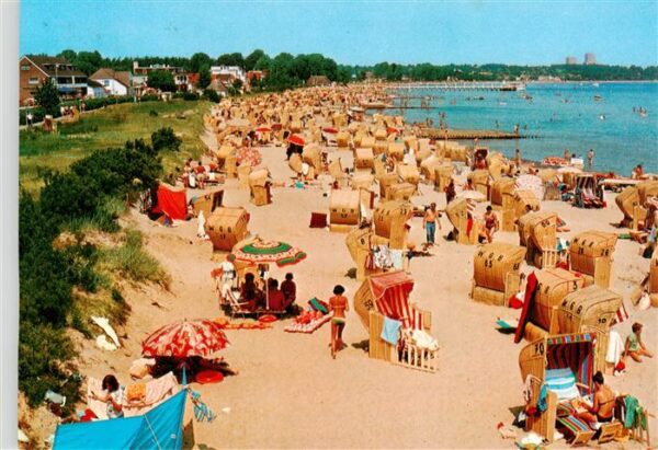 Haffkrug Scharbeutz Ostseebad Strandpartie