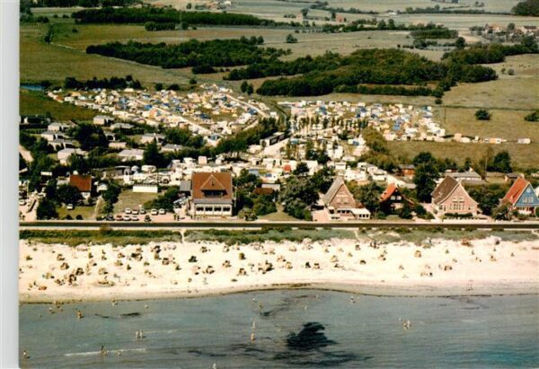 Haffkrug Scharbeutz Ostseebad Fliegeraufnahme Hotel Restaurant Haus am Meer