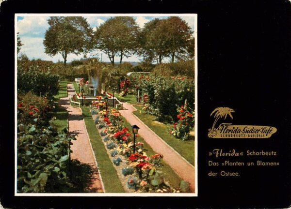 Scharbeutz Ostseebad Florida Ferienparadies Suedsee-Café Planten un Blomen der O