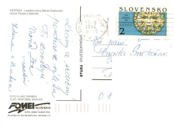 Piestany Pistian Poestyen SK Liecebne domy Balnea Esplanade Grand Palace a Splen – Bild 2