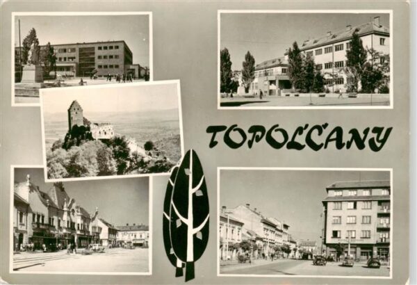 Topolcany Slovakia Monument Schloss Marktplatz Ortspartien